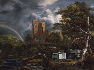 The Jewish Cemetery [circa 1654 55] by Jacob van Ruisdael [circa 1628–1682]
